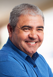 older man smiling in the Westover Hills area
