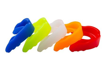 an assortment of colored mouthguards in Fort Worth